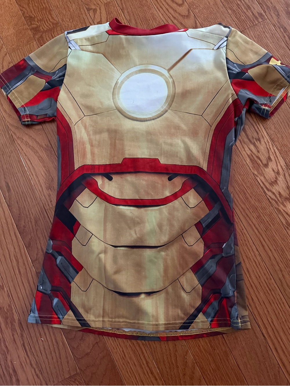 Under Armour Kids Iron Armor Tee - Red & Gold